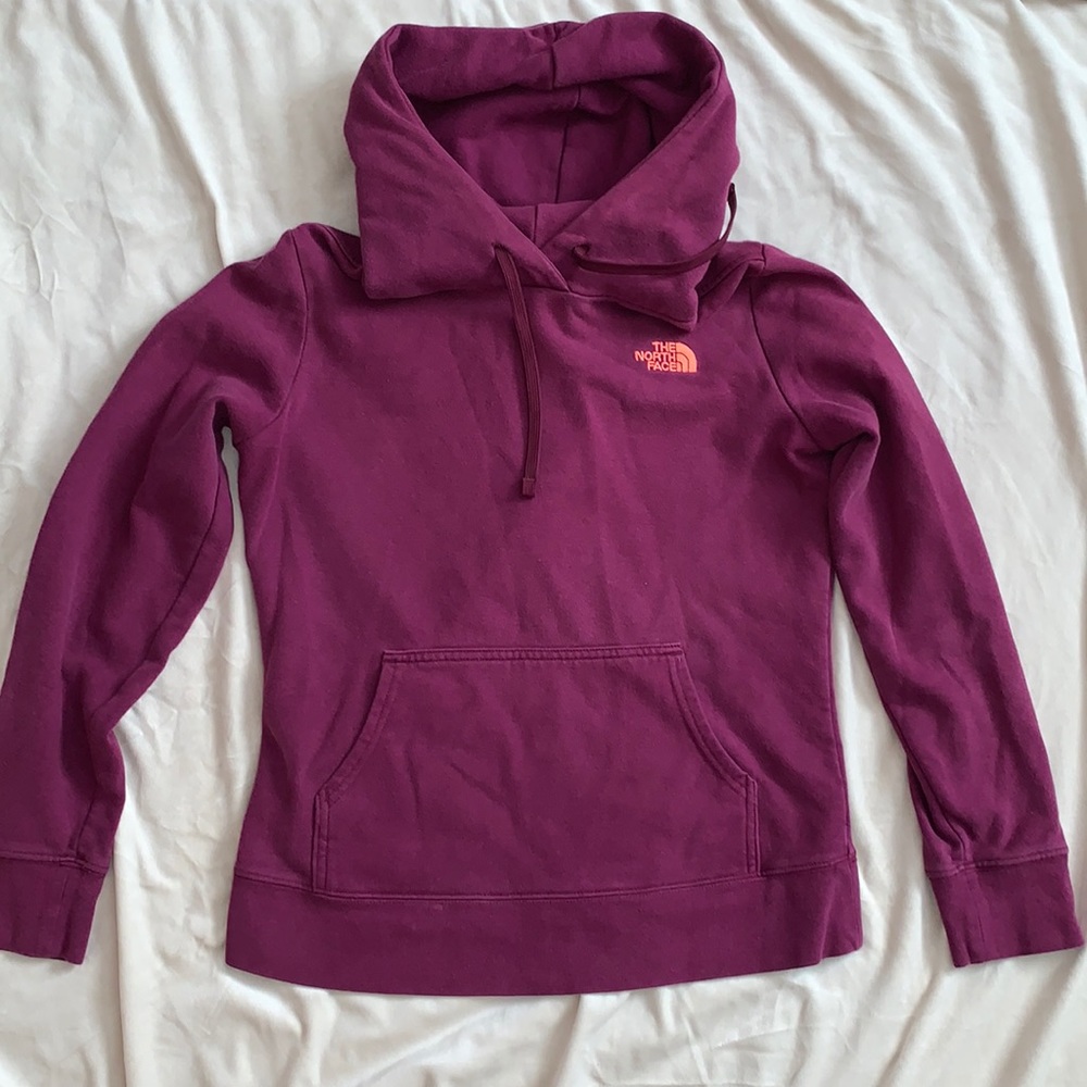 Purple North Face Hoodie